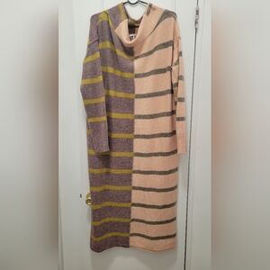 Stitchdrop Colorblock Sweater Maxi Dress